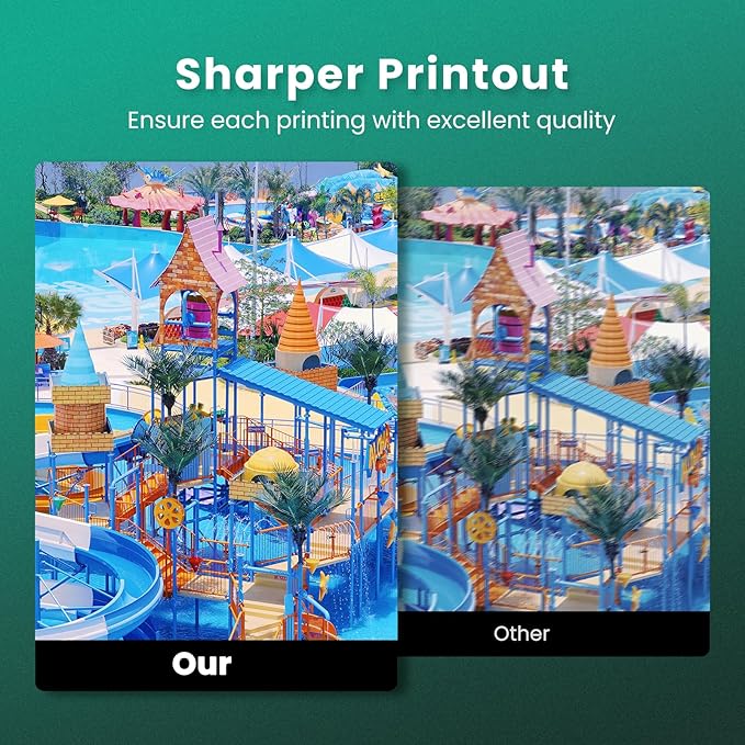 GREENBOX 62XL Ink Cartridge Black/Tri-Color Replacement for HP 62XL Ink Cartridge 62 XL for Envy 7640 5660 5540 5640 7645 5549 Officejet 5740 5741 8040 OfficeJet 200 250 Mobile Printer Ink, 3 Pack