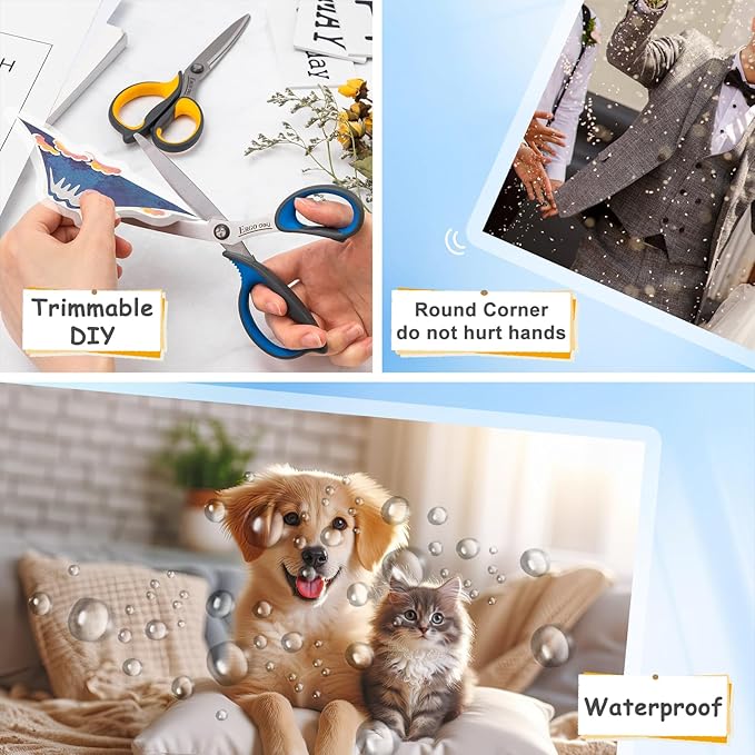 Clear Thermal Laminating Pouches 3mil Letter Size Plastic Laminator Sheets 9 x 11.5 Inch (2000 Pack)