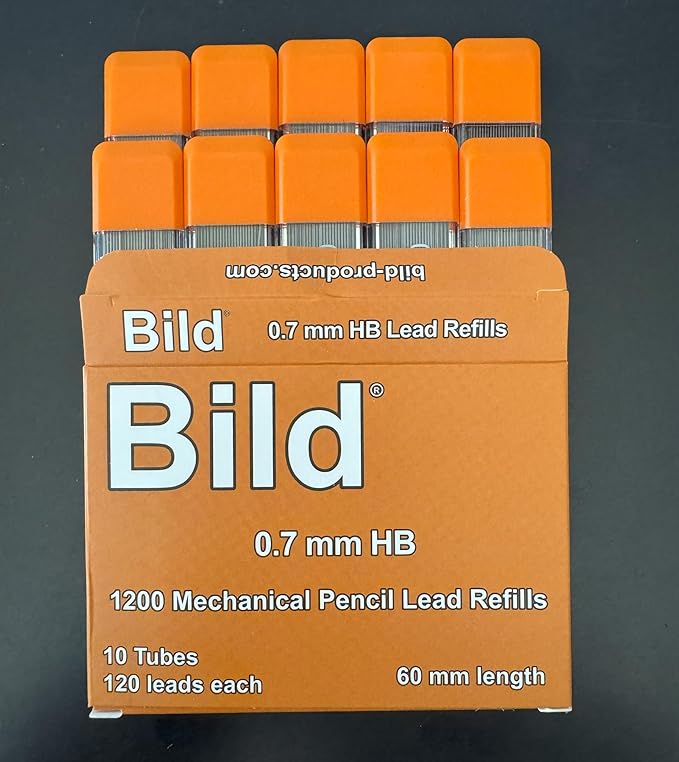 Bild Premium 0.7 mm Mechanical Pencil Lead Refills (HB Mega, 0.7 mm)