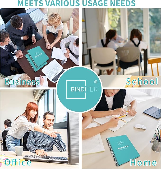 Binditek 100 Pack 10 Mil PVC Clear Binding Covers, 8.5 x 11 Inches, Letter Size, Square Corners, Un-Punched, Office Supplies