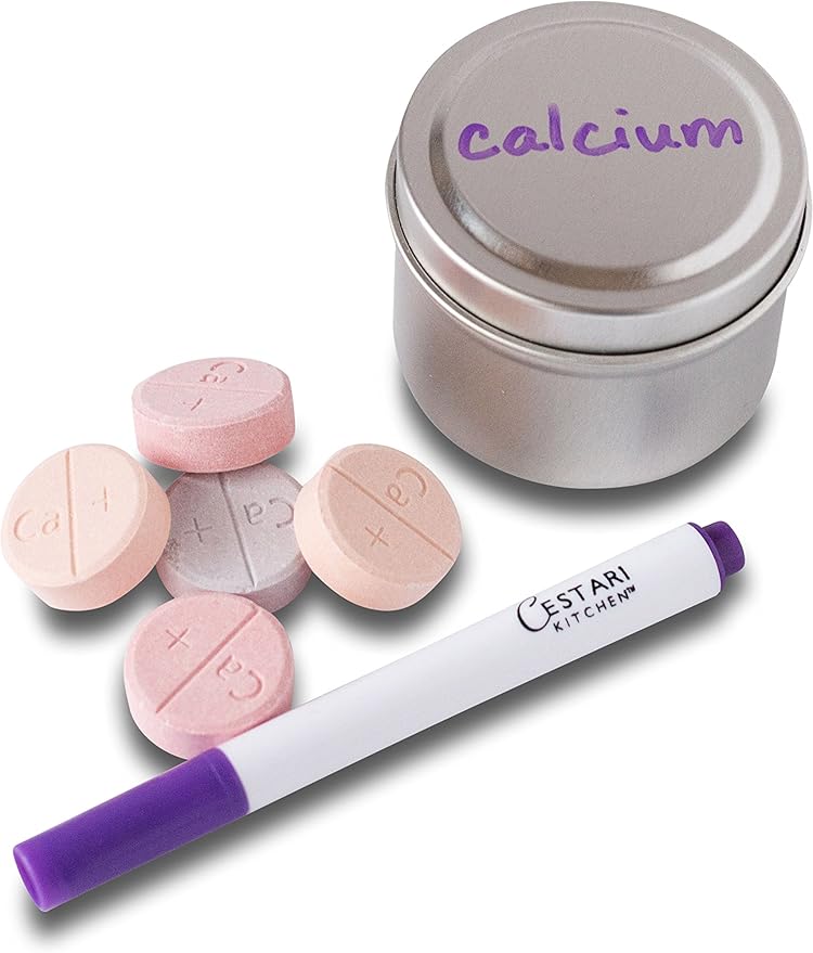 Cestari Purple Liquid Chalk Pen - 2mm Skinny Tip for Writing and Drawing on Glass, Mirrors, Stainless Steel, Ceramic, Vinyl Chalkboards, and Crafts - Erasable Purple Chalk Paint Pen