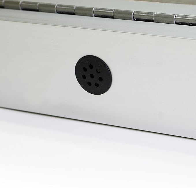 Ghent 36"x30" 1-Door Outdoor Enclosed Vinyl Bulletin Board, Shatter Resistant, with Lock, Satin Aluminum Frame - Ebony (PA13630VX-183), Made in the USA