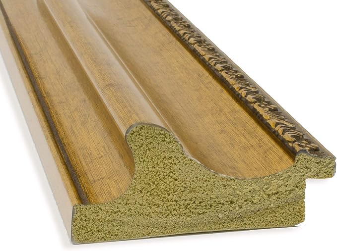 Amanti Art White Cork Board for Wall, 18x36 Vision Board with Gold Frame, Medium Corkboard Office Decor for Home Organization, Traditional Corkboard Pinboard to Display Items for Home Organization in