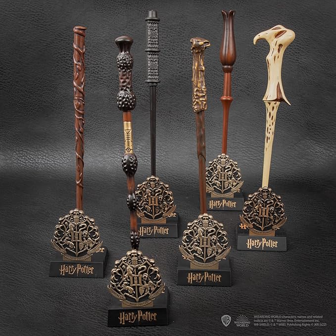 Cinereplicas Harry Potter - Voldemort Wand Pen with Stand & Lenticular Bookmark - Official License