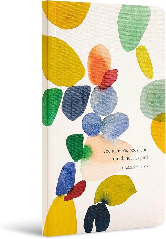 Compendium Softcover Journal - Be all alive, body, soul, mind, heart, spirit. – A Write Now Journal with 128 Lined Pages, 5”W x 8”H