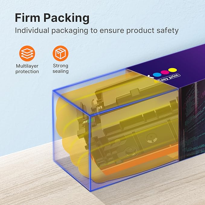 E-Z Ink 218X with Chip Compatible for HP 218X Toner Cartridges 4 Pack 218A Toner for HP Color Laserjet pro MFP 3301fdw Toner 3301cdw 3201dw 3301sdw Printer Ink Set W2180A W2180X (BCMY) ﻿