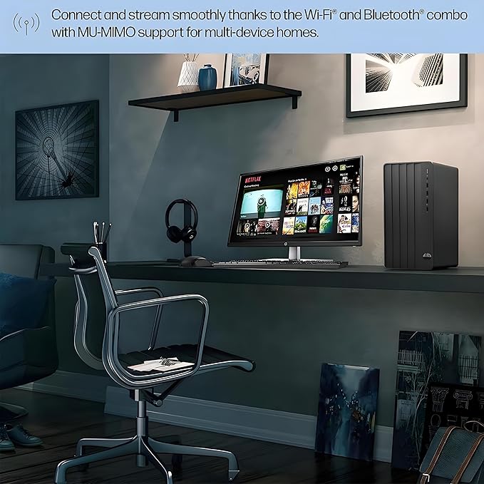 HP 290 G9 Desktop Computer, 13th Gen Intel Core i3-13100 Processor (Up to 4.50GHz)- 32GB RAM - 1TB PCIe SSD - HDMI, VGA, Wire Keyboard & Mouse, Wi-Fi, Windows 11 Pro