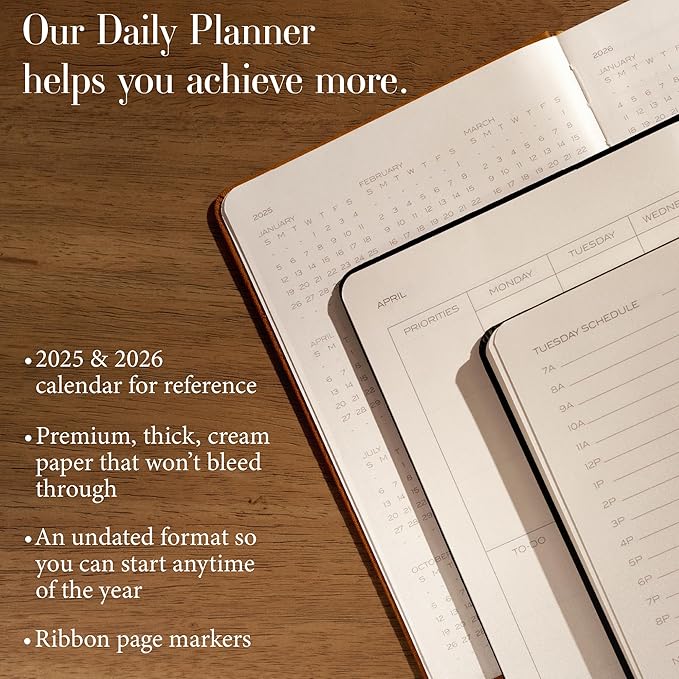 Anecdote 2025-2026 Planner: A Monthly, Weekly & Daily Planner 2025-2026 for Planning Your Success - A5 Size Hardcover Start Anytime and Achieve your Goals. - Dutch Blue