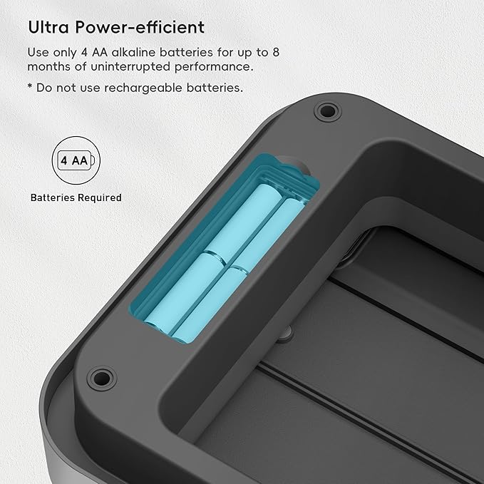 EKO Phantom-T 50 Liter / 13.2 Gallon Vertical Motion Sensor Trash Can, Brushed Stainless Steel Finish