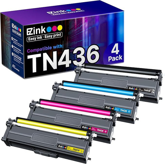 E-Z Ink TN436 Toner Cartridge Compatible for Brother TN436 TN-436 Toner Replacement for TN436 TN433 TN431 to Use with Brother HL-L8260CDW, L8360CDW, MFC-L8690CDW, L8900CDW, DCP-L8410CDW Printers