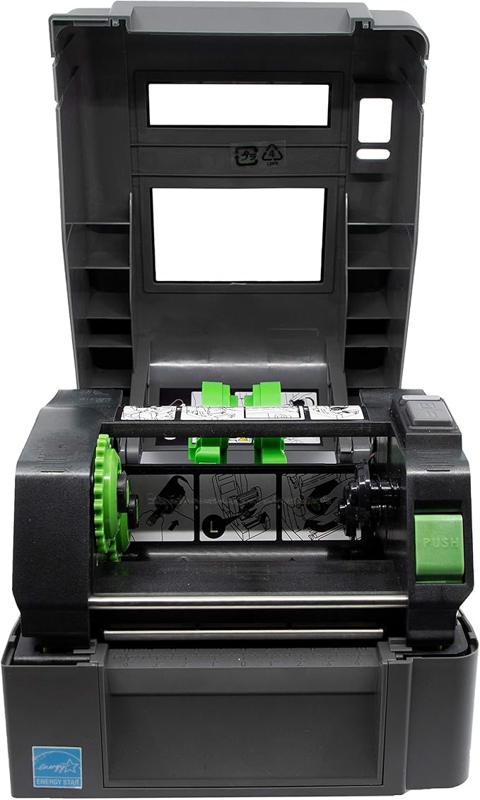 Brother TD-4520TN Desktop Thermal Transfer Printer - Monochrome - Label Print - Ethernet - USB - Serial