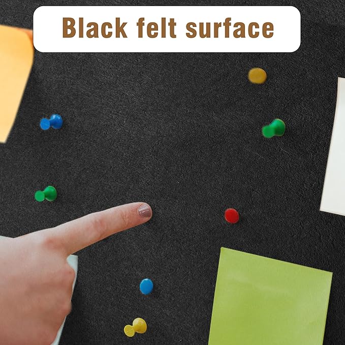 26"x20" Enclosed Bulletin Board, Outdoor Lockable Weather-Resistant Aluminum Cork Noticeboard for School & Office, Silver Frame w/Black Flet