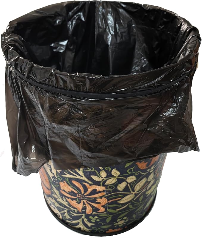 AMUU Trash Can Bands Rubber Bands Large Flat Fold Length 12inch 40 Pieces Fits 8-33 Gallon Trash Cans Heavy Duty Elastic Rubber Bands for File Folders Office Home Supplies