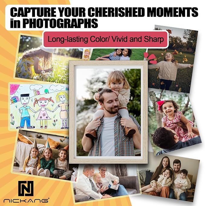 Glossy Photo Paper 8.5x11, 53 LB/200 gsm, 30 Sheets, Letter Size, Photo Paper for Inkjet Printer, Photo Printer Paper, Picture Paper