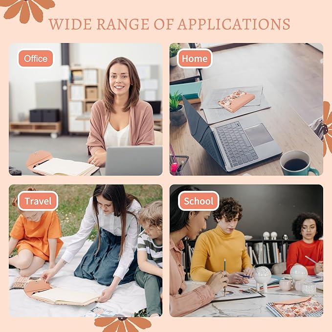 CAGIE Floral Diary with Lock for Women, Teen Girls Journal with Lock, Hardcover Refillable Women Journal with Pen, 6.3 x 8.5 Inch