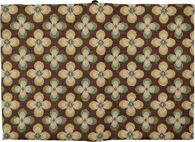 BLBMH Book Covers for Paperbacks Fit for 5.5x8.5 inch Adjustable Book Sleeve Cover for Women Over 15 Soft Cloth Protector for Bible Novels Notebook Journal - Vintage Flowers