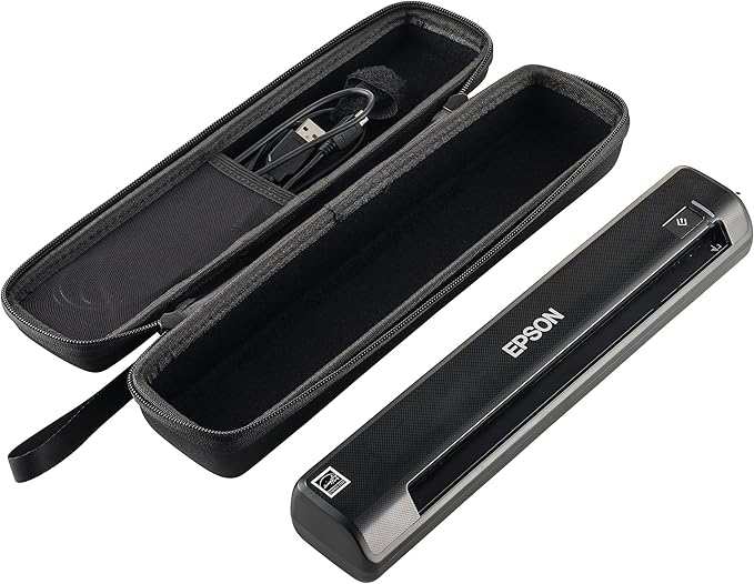 Case Fits Epson Workforce ES-50 / ES-60W / DS-30 / DS-70 Portable Document & Image Scanner - (Will Not fit Other Models.)