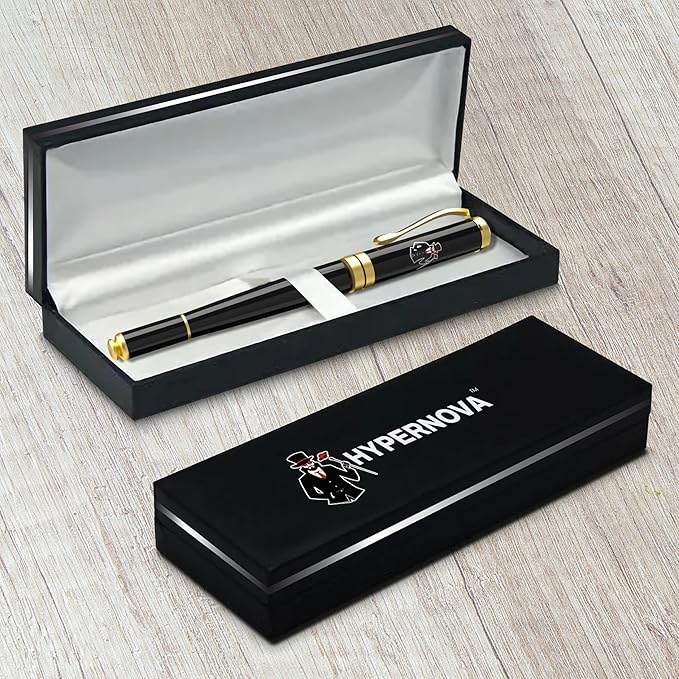 Hypernova Fancy Pen, Luxury Pen, Pens for Writing, Fancy Pens for Men & Women, Luxury for Men, Ballpoint Black Ink, Nice, Best