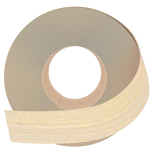 GSCIT Club Maple Edge Banding, 2 inch x 50ft roll of Veneer Edge Banding Preglued Flexible, Real Wood Tape Banding
