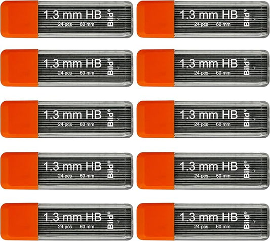 Bild Premium 1.3 mm Mechanical Pencil Lead Refills HB #2 (HB Mega, 1.3 mm)