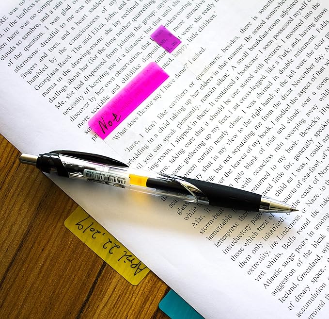 500 Pieces Tabs 2 Inch Sticky Index Tabs, Writable and Repositionable File Tabs Flags Colored Page Markers Labels for Reading Notes, Books and Classify Files, 21 Sets 10 Colors (Index Tabs)