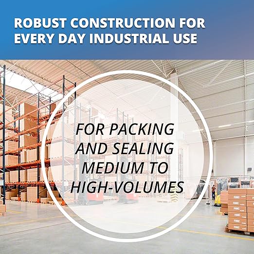 IDL Packaging Electronic Kraft Tape Dispenser for Water-Activated Kraft Gummed Tape with Adjustable Length & Width - Automatic One-Touch Moistening for Secure Box Packing - Secure Carton Sealing