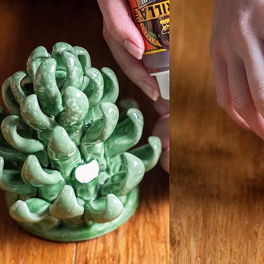 Gorilla Original Gorilla Glue, Brown, Waterproof Polyurethane Glue, 18 Ounce (Pack of 1) - Expands Into Materials, All Purpose