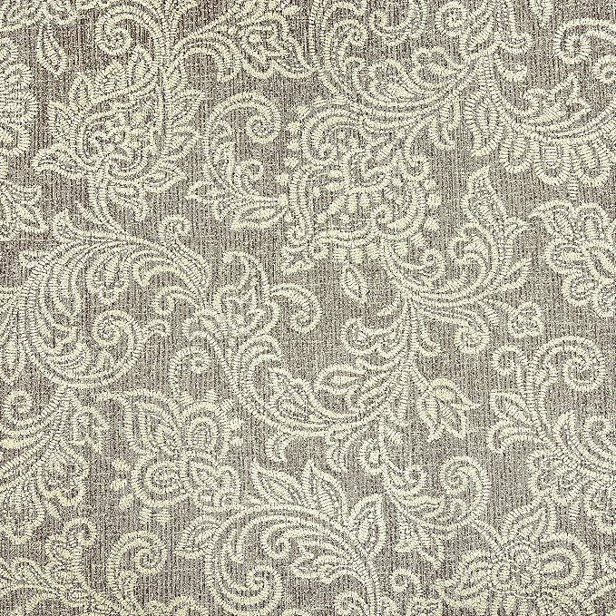 Home Decor | Dinah Collection Modern Storage Ottoman | Ottoman with Storage for Living Room & Bedroom(Brown Jacobean Print)